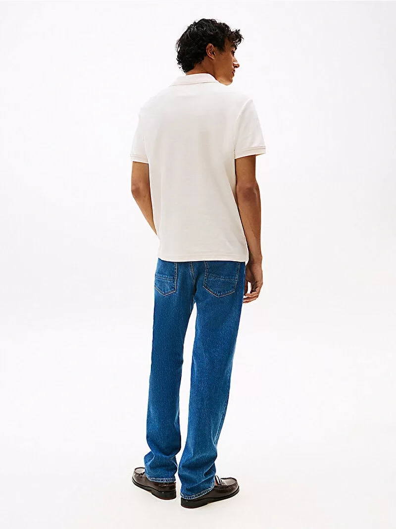 Tommy Hilfiger IMD REG POLO Erkek Sarı T-shirt MW0MW33167Z00