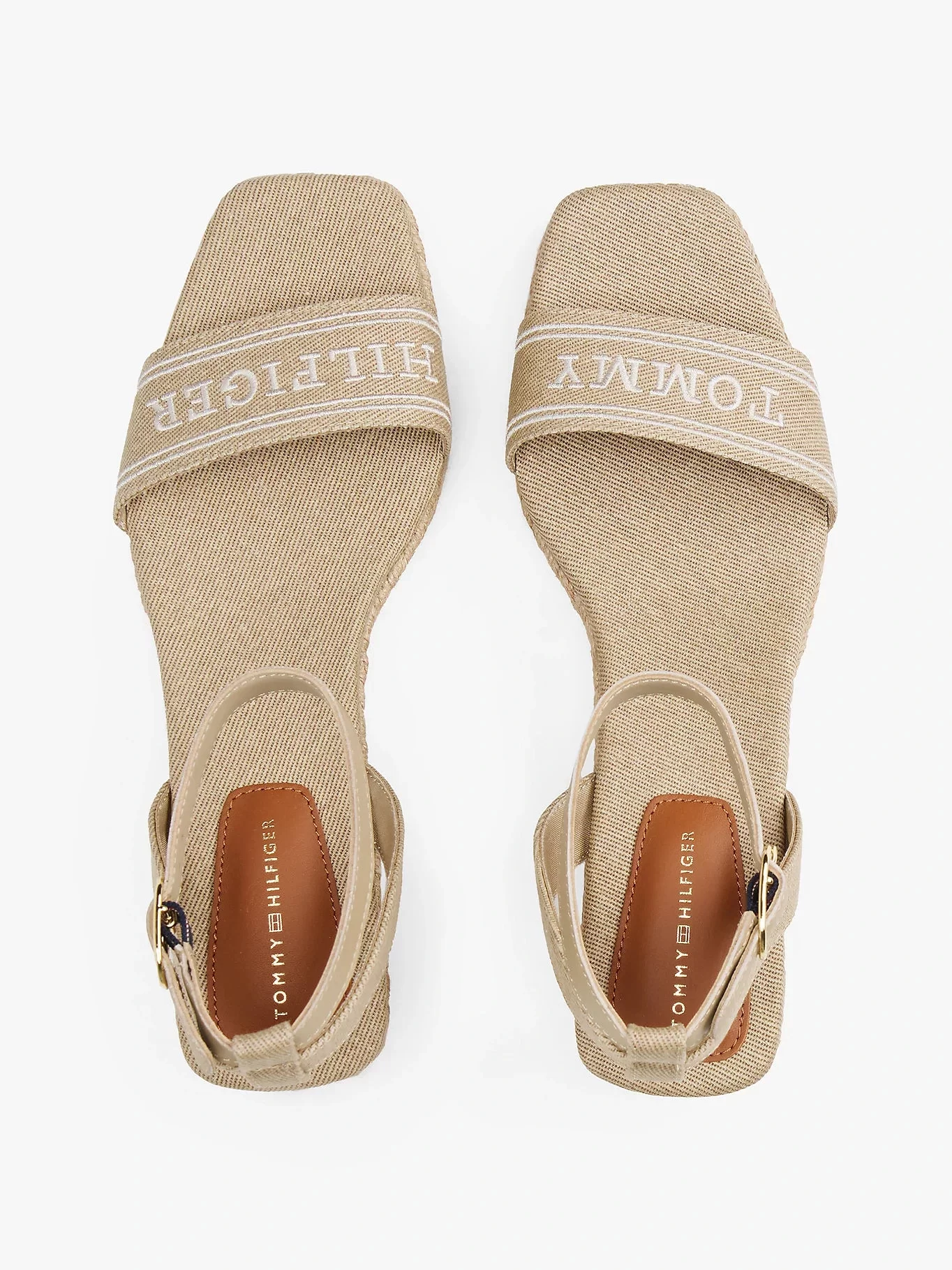 Tommy Hilfiger TOMMY HILFIGER ESPAD MID WEDGE Kadın  Sandalet FW0FW08805ACC
