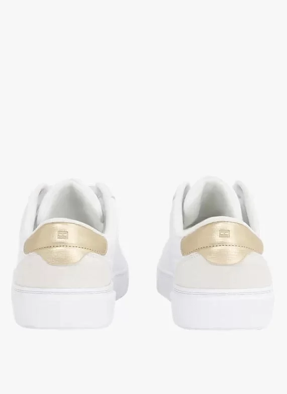 Tommy Hilfiger CHIC COURT SNEAKER Kadın beyaz Sneaker FW0FW08382YBS