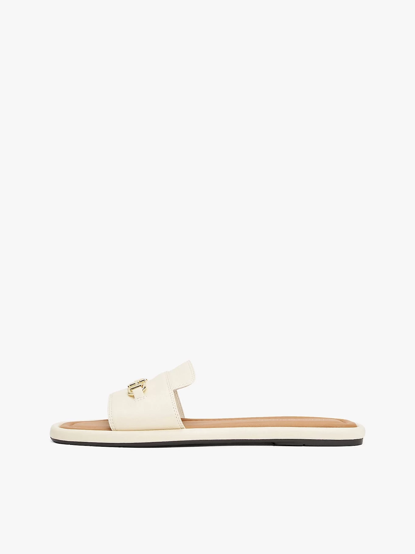 Tommy Hilfiger LEATHER HORSEBIT MULE Kadın  Terlik FW0FW08420ACJ