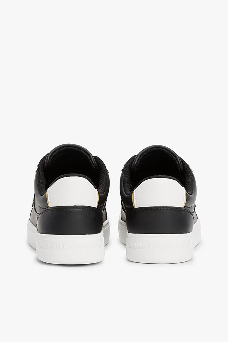 Tommy Hilfiger ESSENTIAL CHIC COURT SNEAKER Kadın siyah Sneaker FW0FW08322BDS
