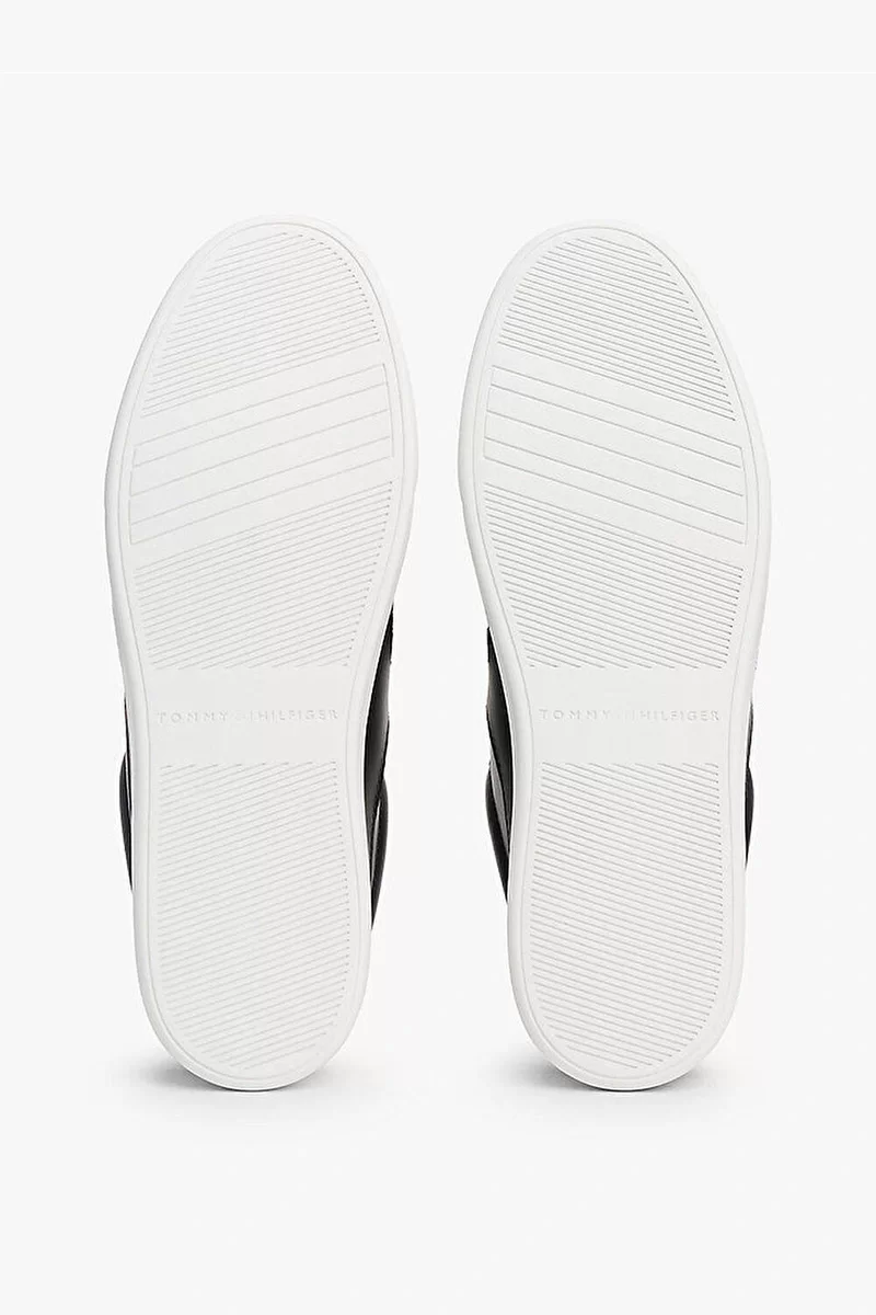 Tommy Hilfiger ESSENTIAL CHIC COURT SNEAKER Kadın siyah Sneaker FW0FW08322BDS