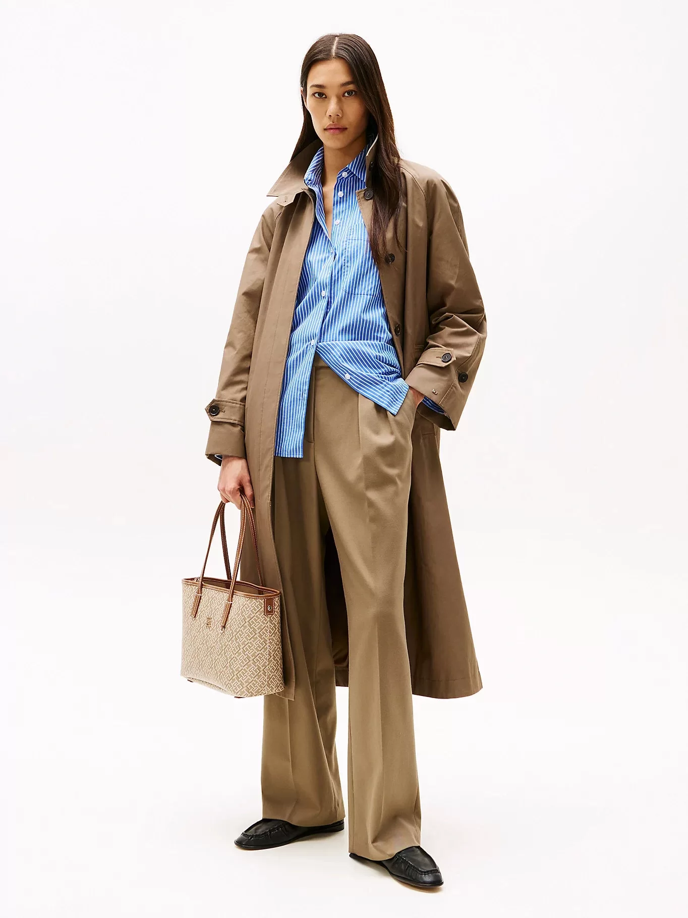Tommy Hilfiger TH MONOPLAY LEATHER MINI TOTE Kadın  Omuz Çantası AW0AW17415RBT