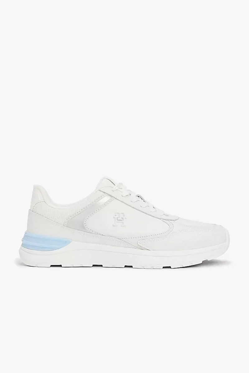 Tommy Hilfiger CASUAL FASHION RUNNER LTHR MIX Kadın  Sneaker FW0FW084720LH