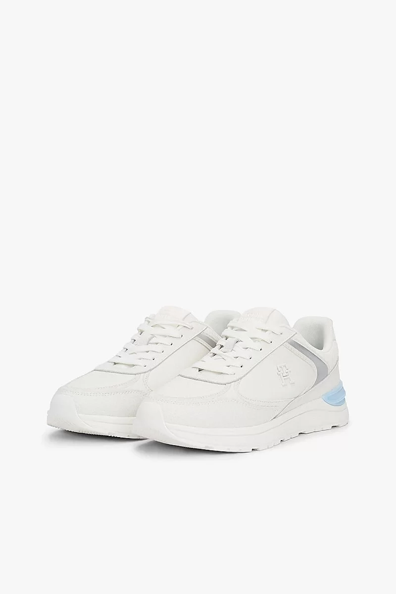 Tommy Hilfiger CASUAL FASHION RUNNER LTHR MIX Kadın  Sneaker FW0FW084720LH