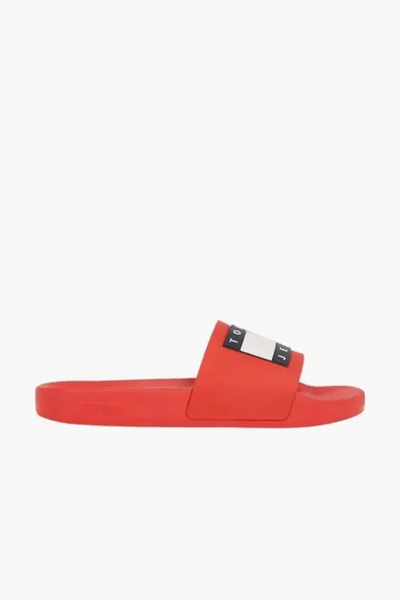Tommy Hilfiger TOMMY JEANS FLAG POOL SLIDE Kadın  Terlik EN0EN02115XME