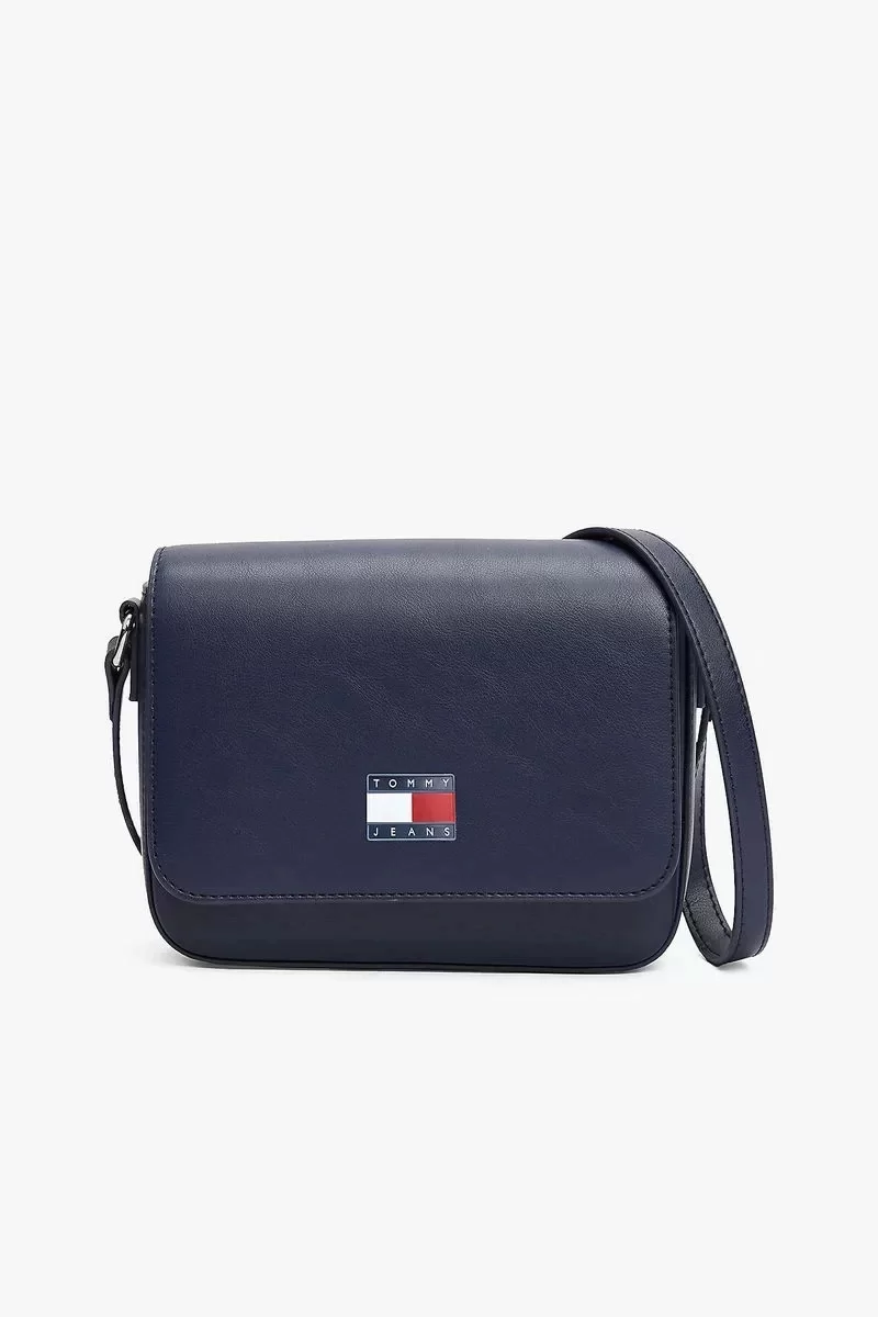 Tommy Hilfiger TJW ESS MUST FLAP CROSSOVER Kadın lacivert Çapraz Çanta AW0AW16968C1G