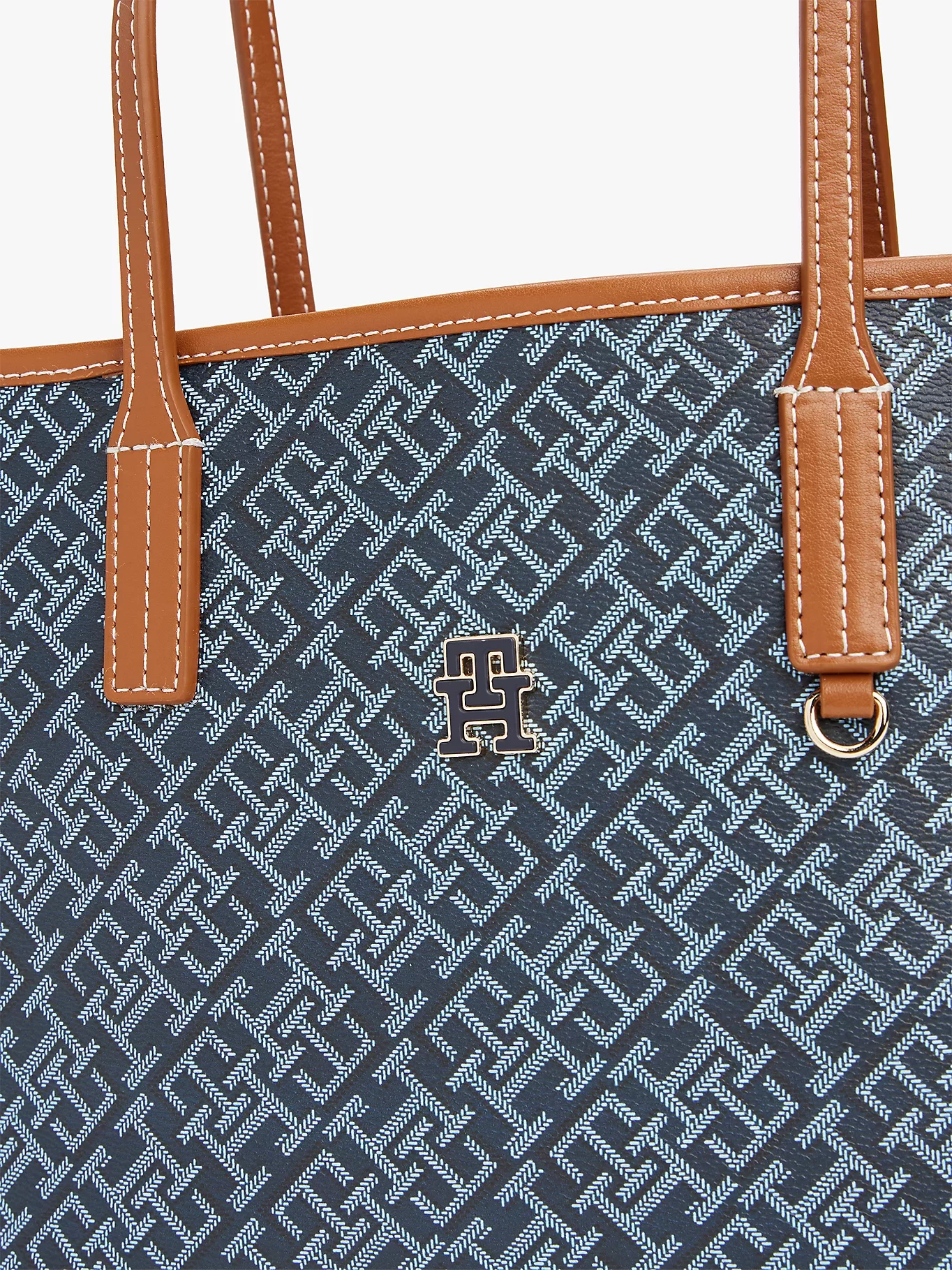 Tommy Hilfiger TH MONOPLAY LEATHER MINI TOTE Kadın  Omuz Çantası AW0AW17415DW6