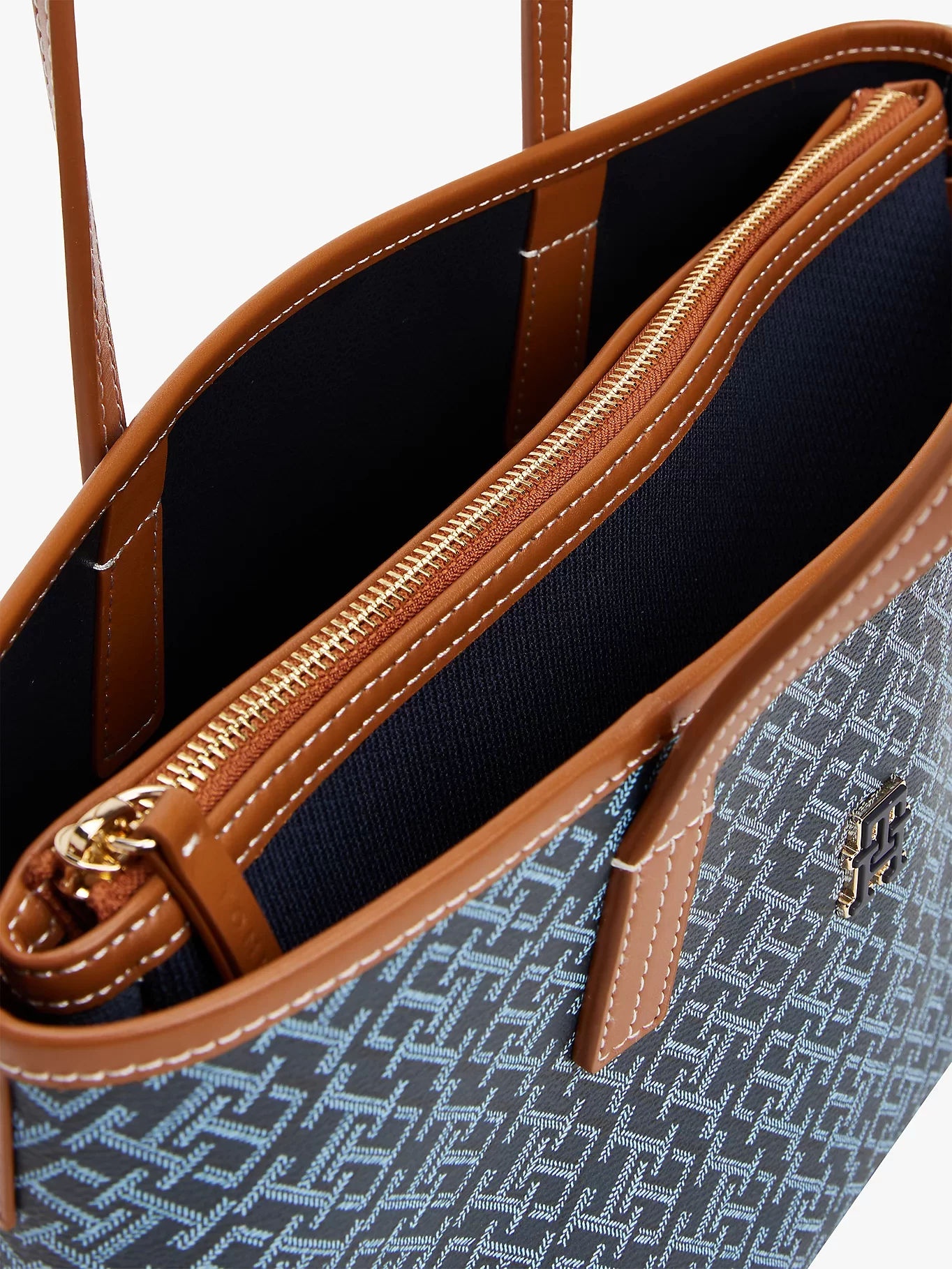 Tommy Hilfiger TH MONOPLAY LEATHER MINI TOTE Kadın  Omuz Çantası AW0AW17415DW6