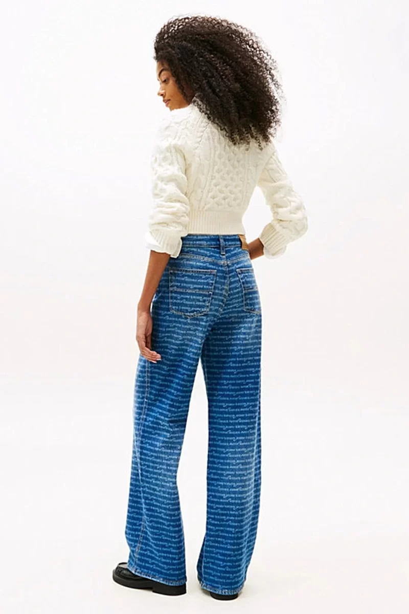 Tommy Hilfiger Kadın  Mavi Claire Jean Pantolon