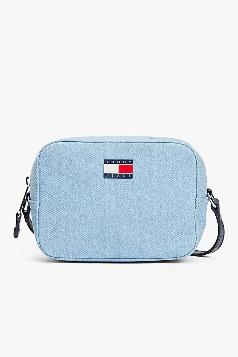 Tommy Hilfiger TJW ESS MUST CAMERA BAG DENIM Kadın  Çapraz Çanta AW0AW172890GY