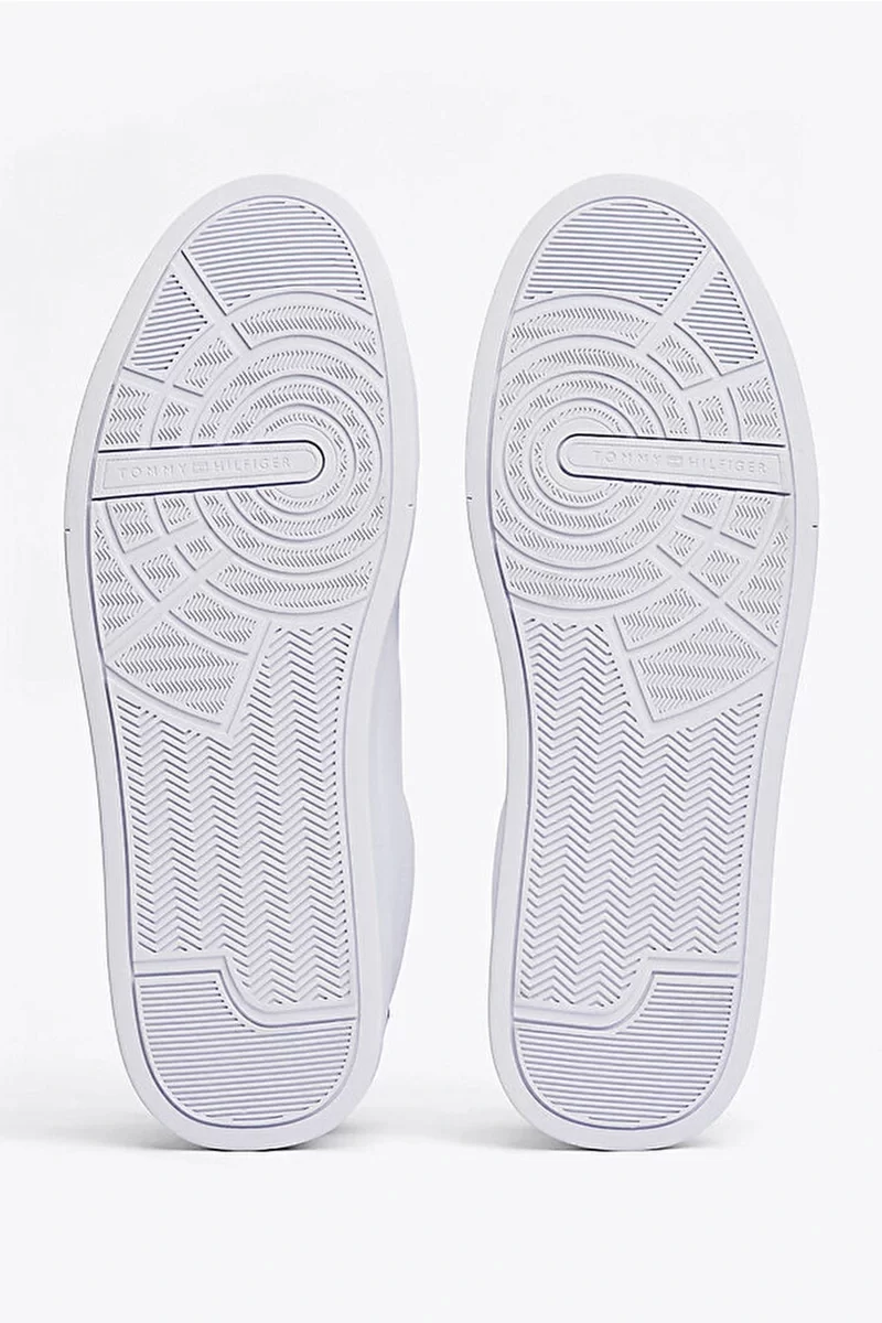Tommy Hilfiger Kadın Moda Kort Tarzı Beyaz Sneaker FW0FW08631YBS