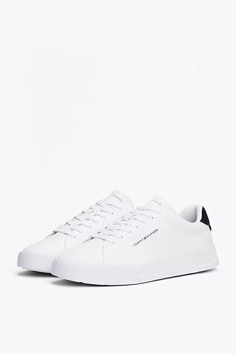Tommy Hilfiger Kadın Moda Kort Tarzı Beyaz Sneaker FW0FW08631YBS