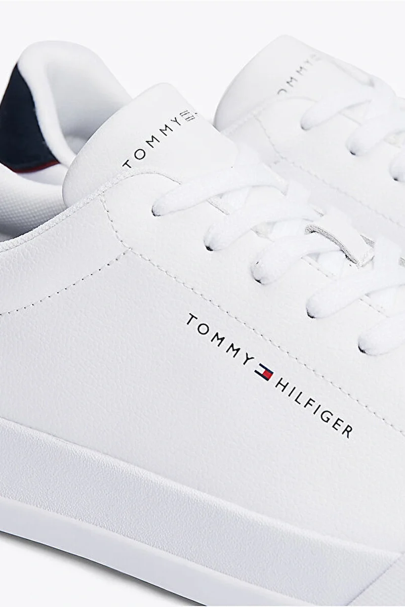 Tommy Hilfiger Kadın Moda Kort Tarzı Beyaz Sneaker FW0FW08631YBS