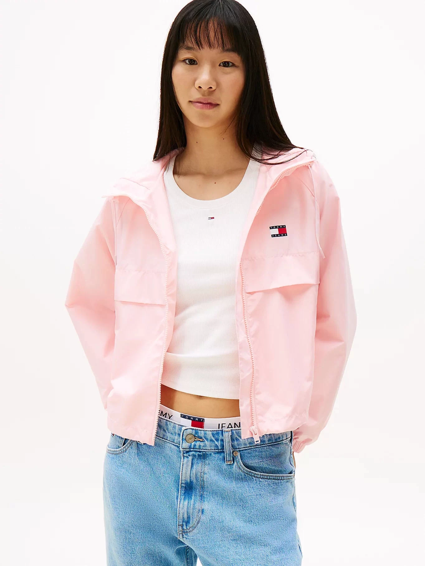 Tommy Jeans TJW ESSENTIAL WINDBREAKER EXT Kadın  Yağmurluk DW0DW20672TH3