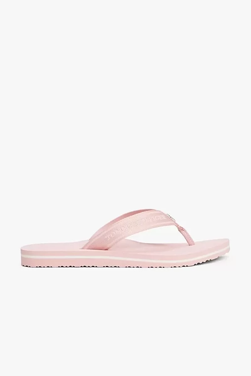 Tommy Hilfiger HILFIGER WEBBING BEACH SANDAL Kadın  Terlik FW0FW08515TQN