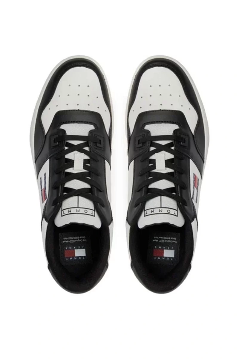 Tommy Hilfiger TJW FOXING FLATFORM SNEAKER Kadın Siyah Sneaker EN0EN025050GS
