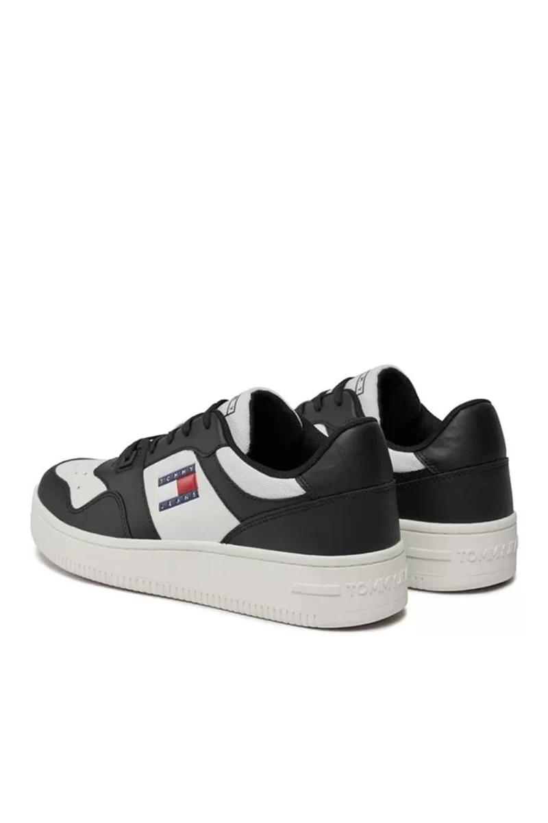 Tommy Hilfiger TJW FOXING FLATFORM SNEAKER Kadın Siyah Sneaker EN0EN025050GS