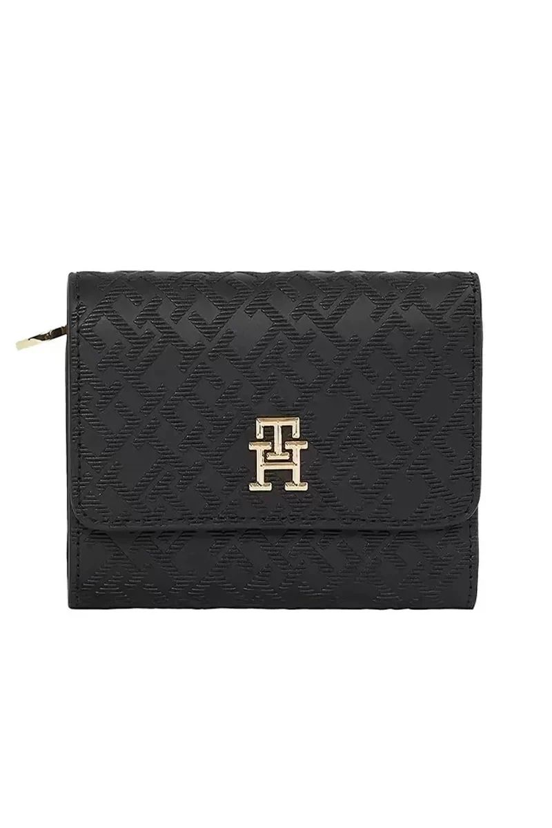 Tommy Hilfiger TH DISTINCT TRIFOLD WALLET MONO Kadın  Cüzdan AW0AW17257BDS
