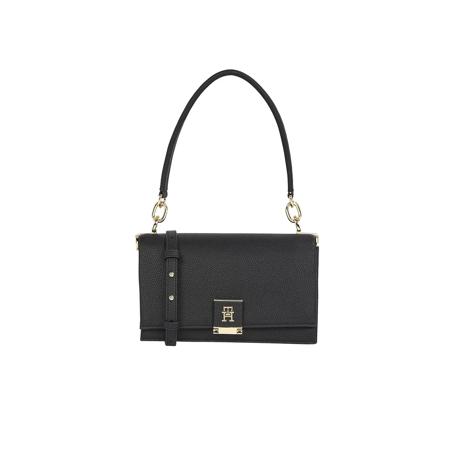 Tommy Hilfiger TH HER MED CROSSOVER Kadın  El Çantası AW0AW17216BDS