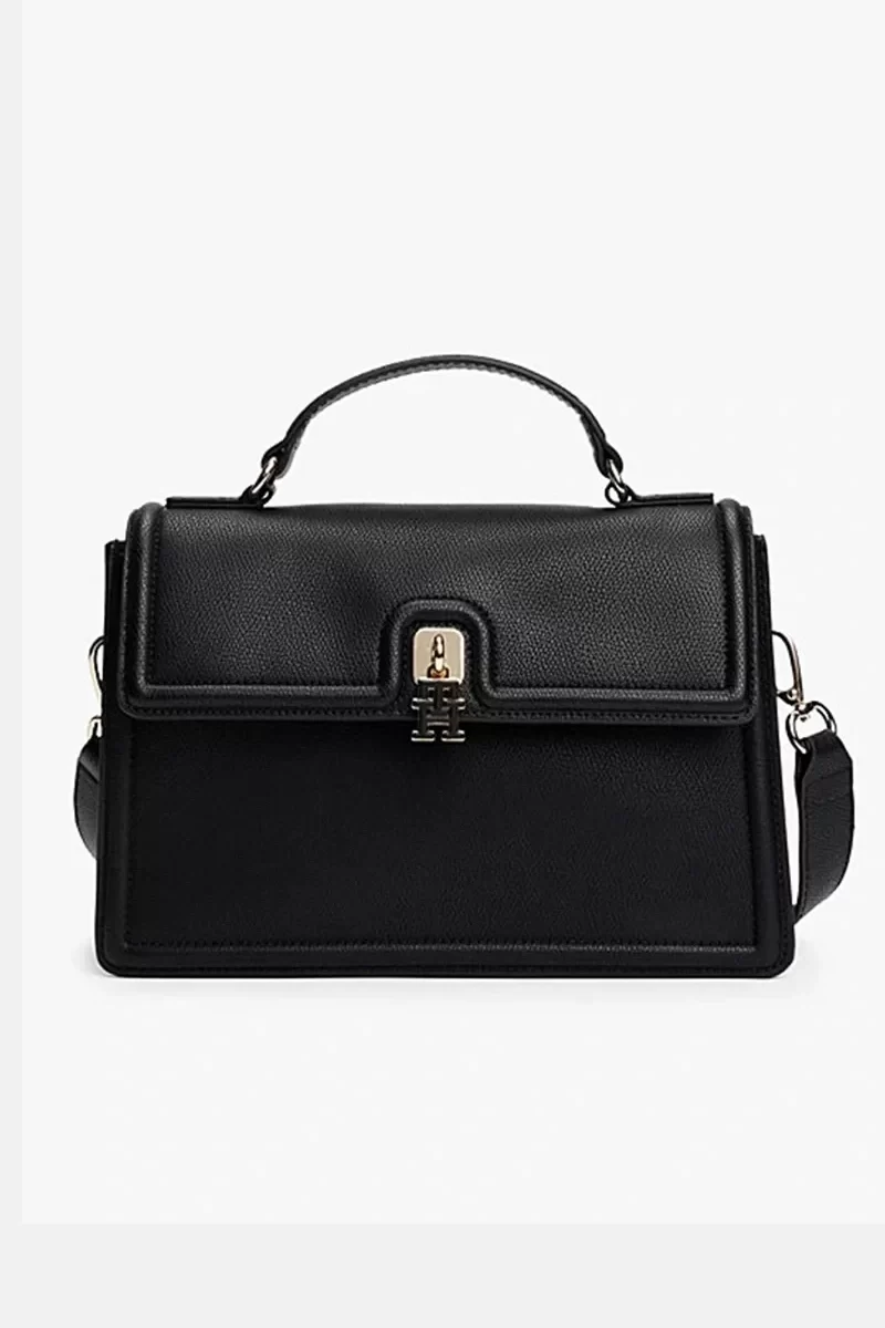 Tommy Hilfiger TH ETERNITY MINI SATCHEL Kadın  El Çantası AW0AW17176BDS