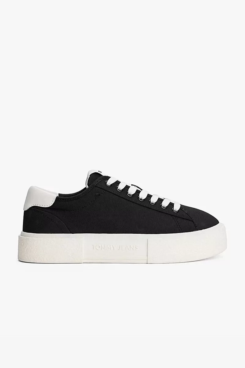 Tommy Hilfiger TJW FLATFORM CANVAS SNEAKER Kadın  Sneaker EN0EN02792BDS