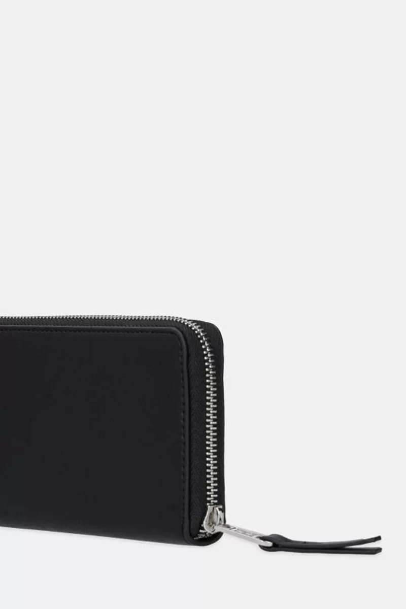 Tommy Hilfiger TJW PILLOW LARGE ZA Kadın siyah Cüzdan AW0AW16980BDS