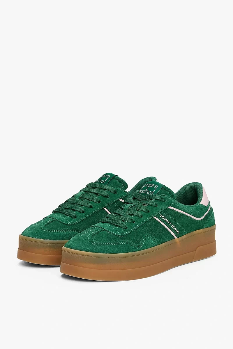 Tommy Hilfiger THE GREENWICH FLATFORM SUEDE Kadın  Sneaker EN0EN02734L2P