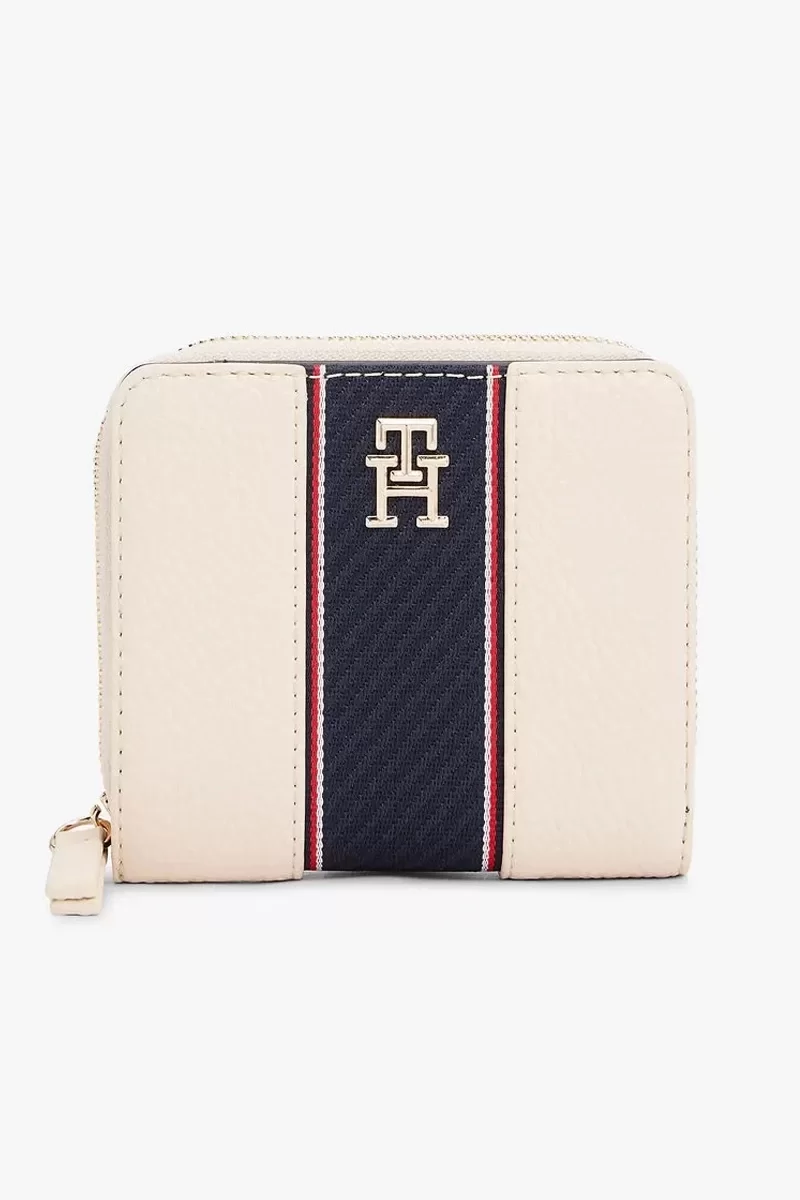 Tommy Hilfiger TH LEGACY MED ZA Kadın beyaz Cüzdan AW0AW16924AA8
