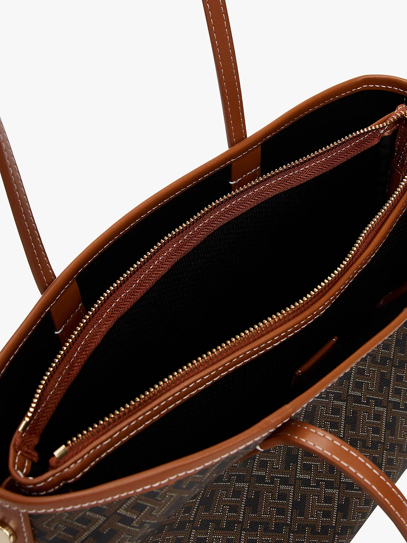Tommy Hilfiger TH MONOPLAY LEATHER MINI TOTE Kadın  Omuz Çantası AW0AW17415BDS