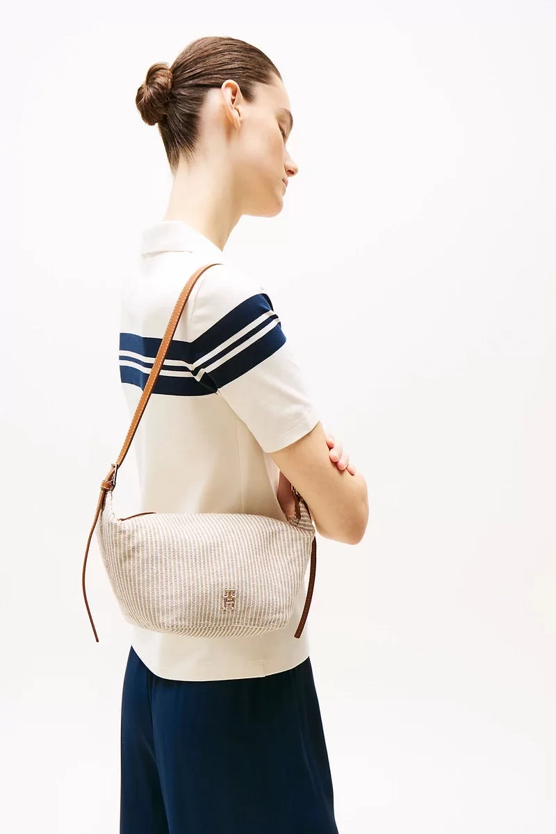 Tommy Hilfiger TH PREMIUM BEACH LE SLING BAG Kadın  Omuz Çantası AW0AW171770F4
