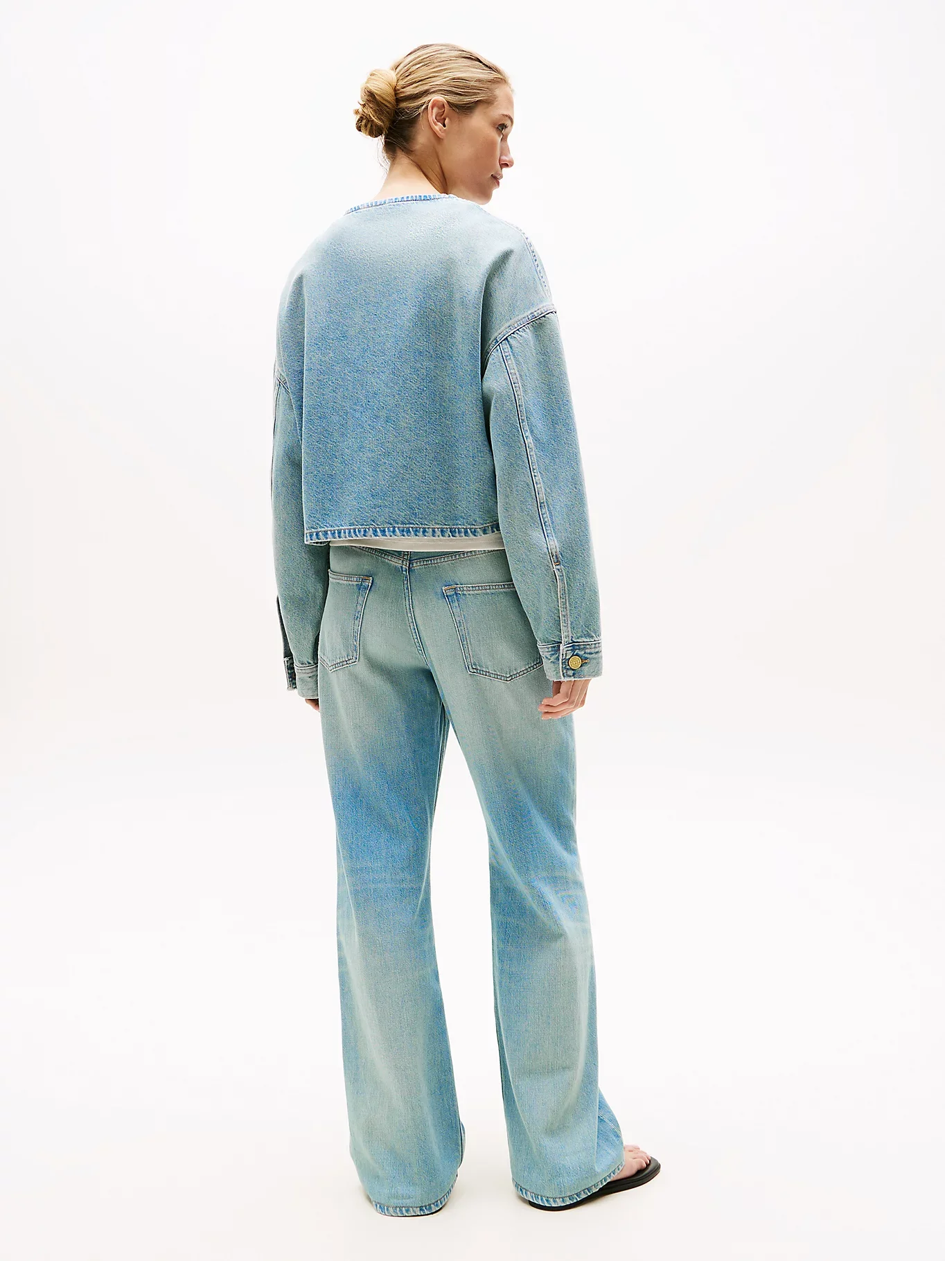 Tommy Hilfiger Lex Kısa Denim Kadın Ceket WW0WW467401A4