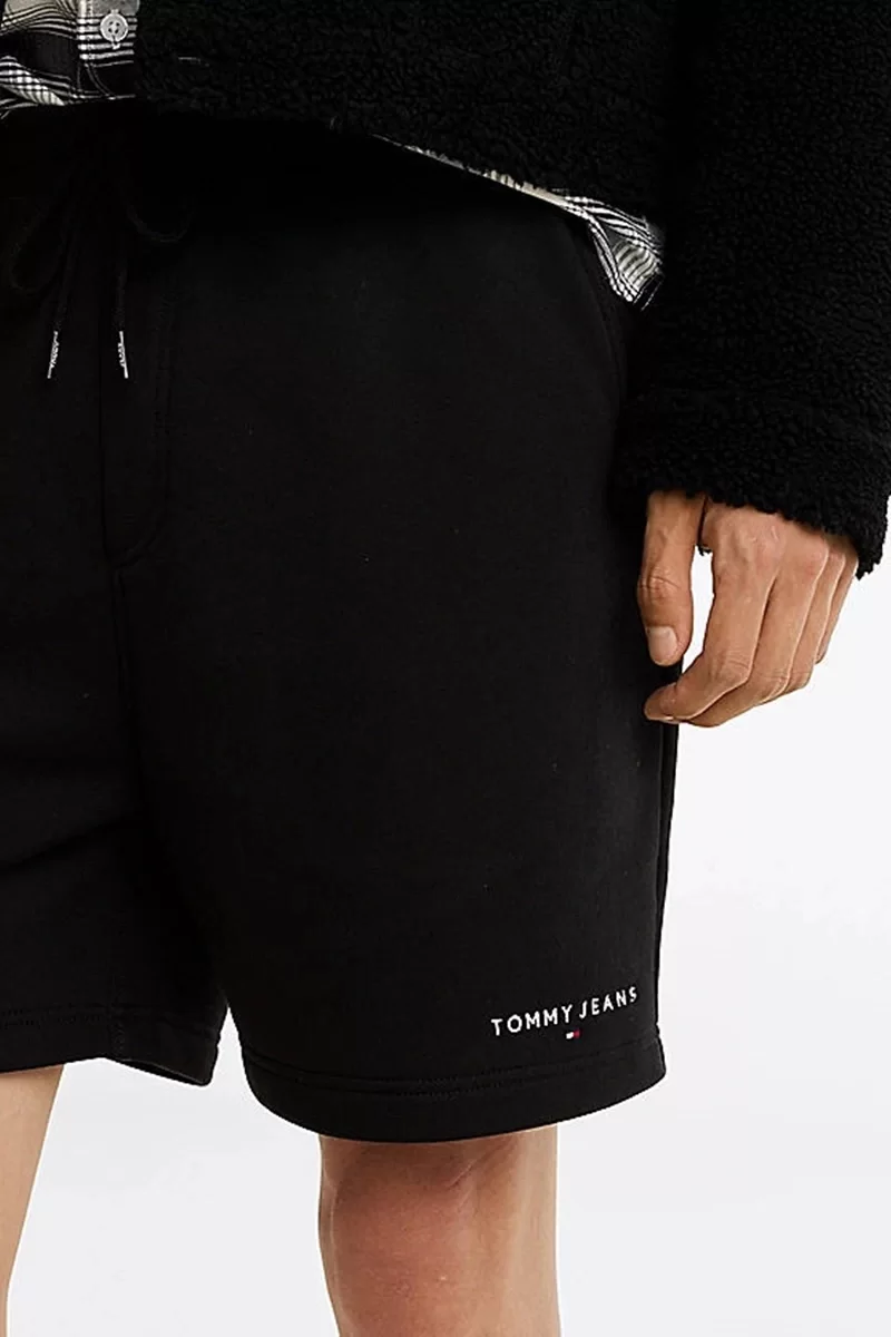 Tommy Jeans TJM S FLAG BEACH SHORT EXT Erkek SİYAH Şort DM0DM20637BDS