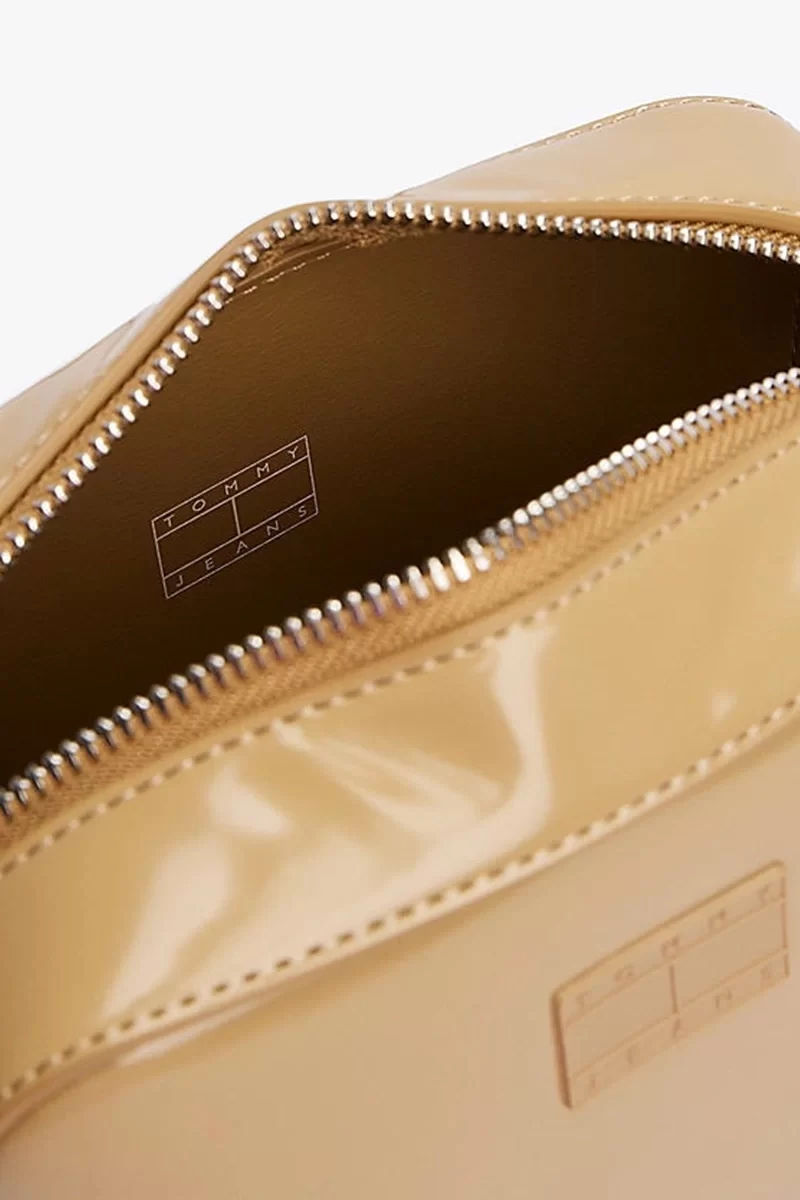 Tommy Hilfiger TJW ESS MUST CAMERA BAG BOX PU Kadın bej Çapraz Çanta AW0AW16965RBR