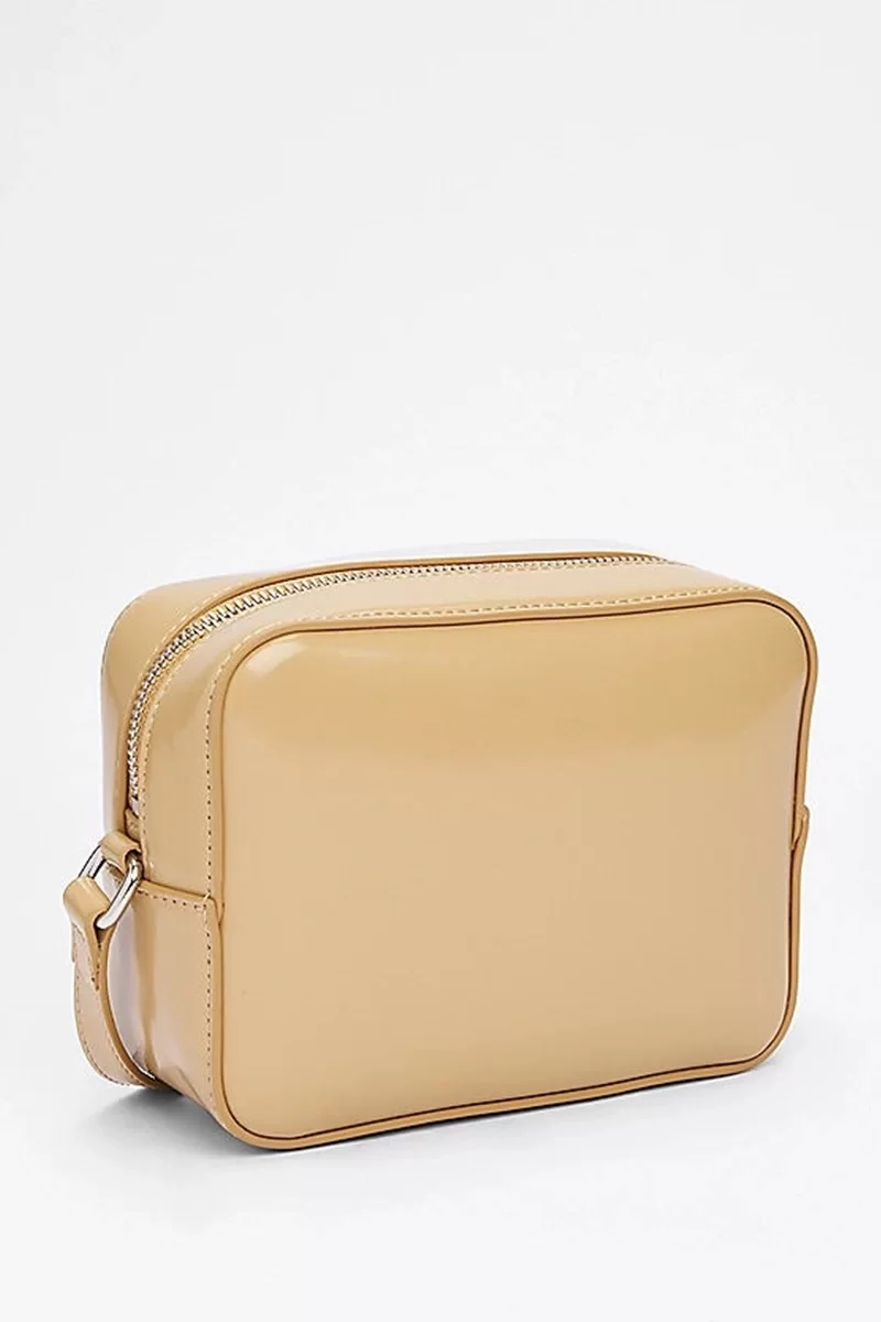 Tommy Hilfiger TJW ESS MUST CAMERA BAG BOX PU Kadın bej Çapraz Çanta AW0AW16965RBR