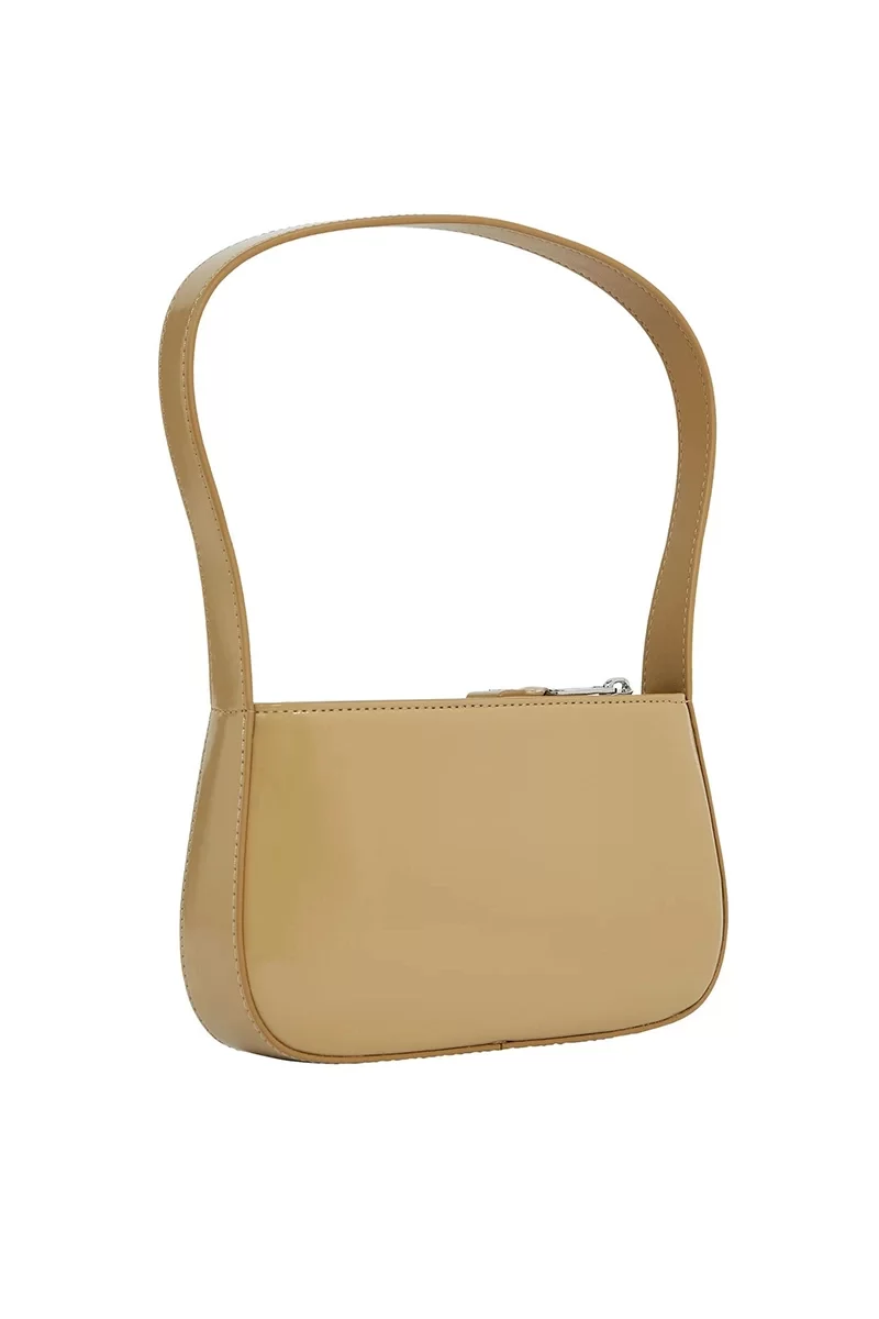 Tommy Hilfiger TJW ESS MUST SHOULDER BAG BOX PU Kadın bej Omuz Çantası AW0AW16967RBR