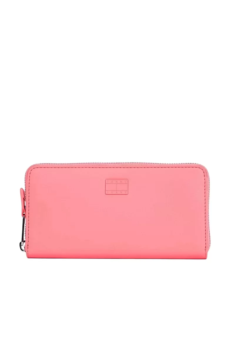 Tommy Hilfiger TJW ESS MUST LARGE ZA Kadın pembe Cüzdan AW0AW16975TIG