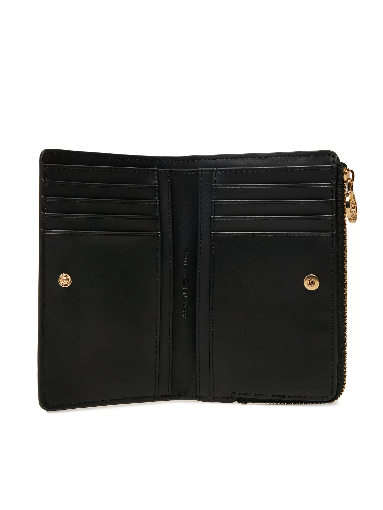 Tommy Hilfiger TH DISTINCT SLIM WALLET Kadın siyah Cüzdan AW0AW16922BDS