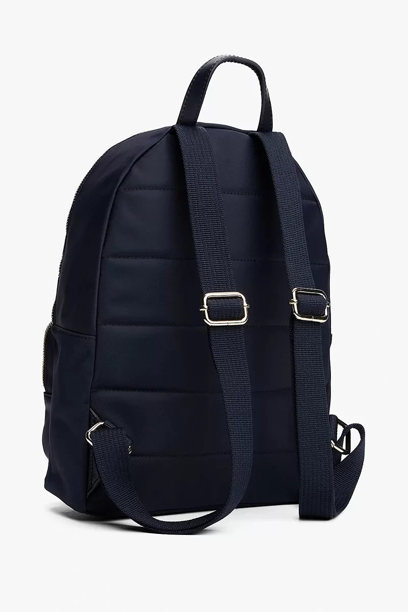 Tommy Hilfiger Kadın Logolu Lacivert Sırt Çantası
