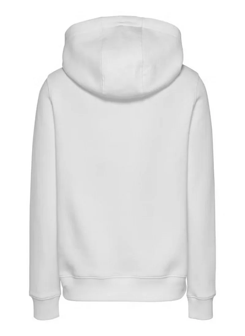 Tommy Hilfiger Kadın Logolu Örme Kapüşonlu Sweatshirt