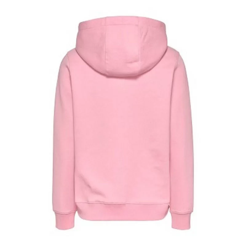 Tommy Jeans Kadın  Örme Logolu Pembe Sweatshirt