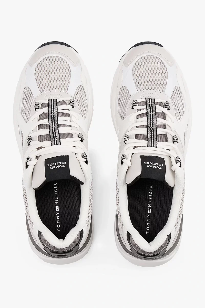 Tommy Hilfiger M Runner Tech Karışık Materyal Erkek Sneaker FM0FM05567PQ8