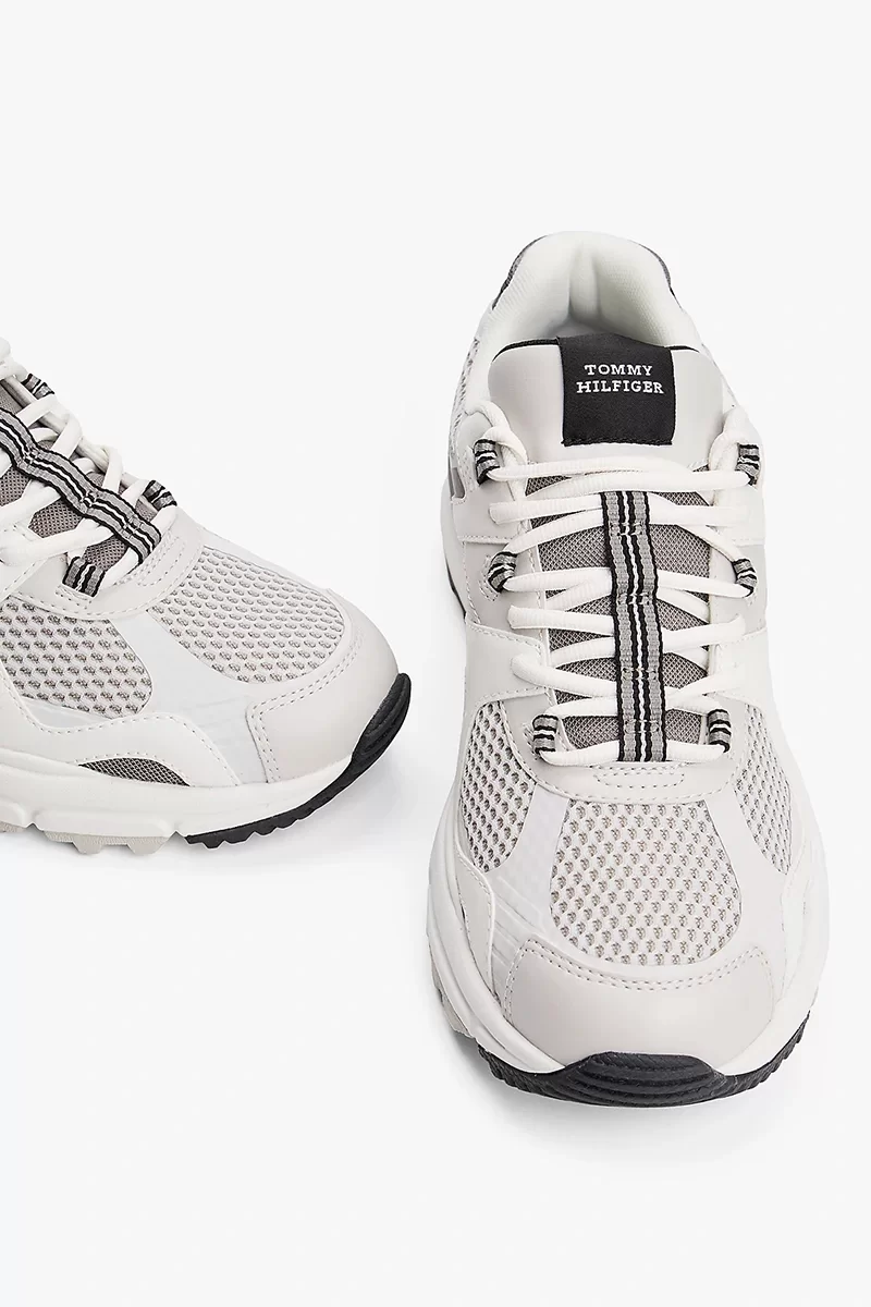 Tommy Hilfiger M Runner Tech Karışık Materyal Erkek Sneaker FM0FM05567PQ8