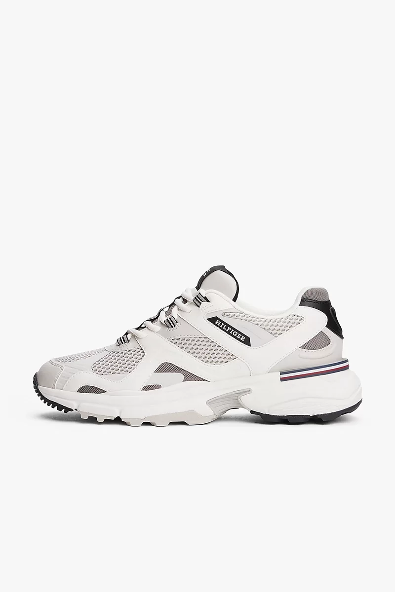 Tommy Hilfiger M Runner Tech Karışık Materyal Erkek Sneaker FM0FM05567PQ8