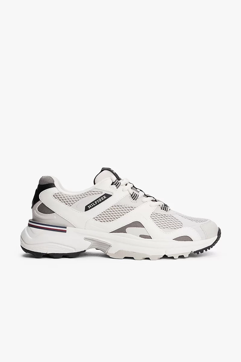 Tommy Hilfiger M Runner Tech Karışık Materyal Erkek Sneaker FM0FM05567PQ8