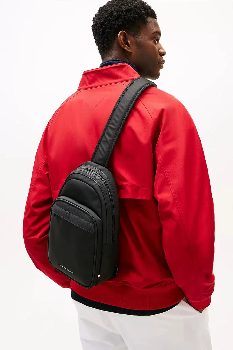 Tommy Hilfiger TH REPREVE SLING BAG Erkek  Sırt Çantası AM0AM13363BDS
