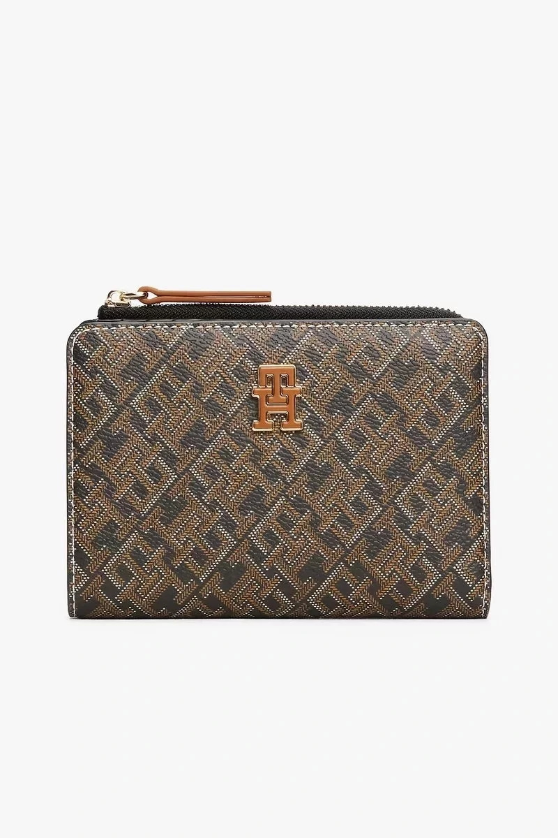 Tommy Hilfiger TH MONOPLAY LEATHER MED 7 WALLET Kadın  Cüzdan AW0AW17417BDS