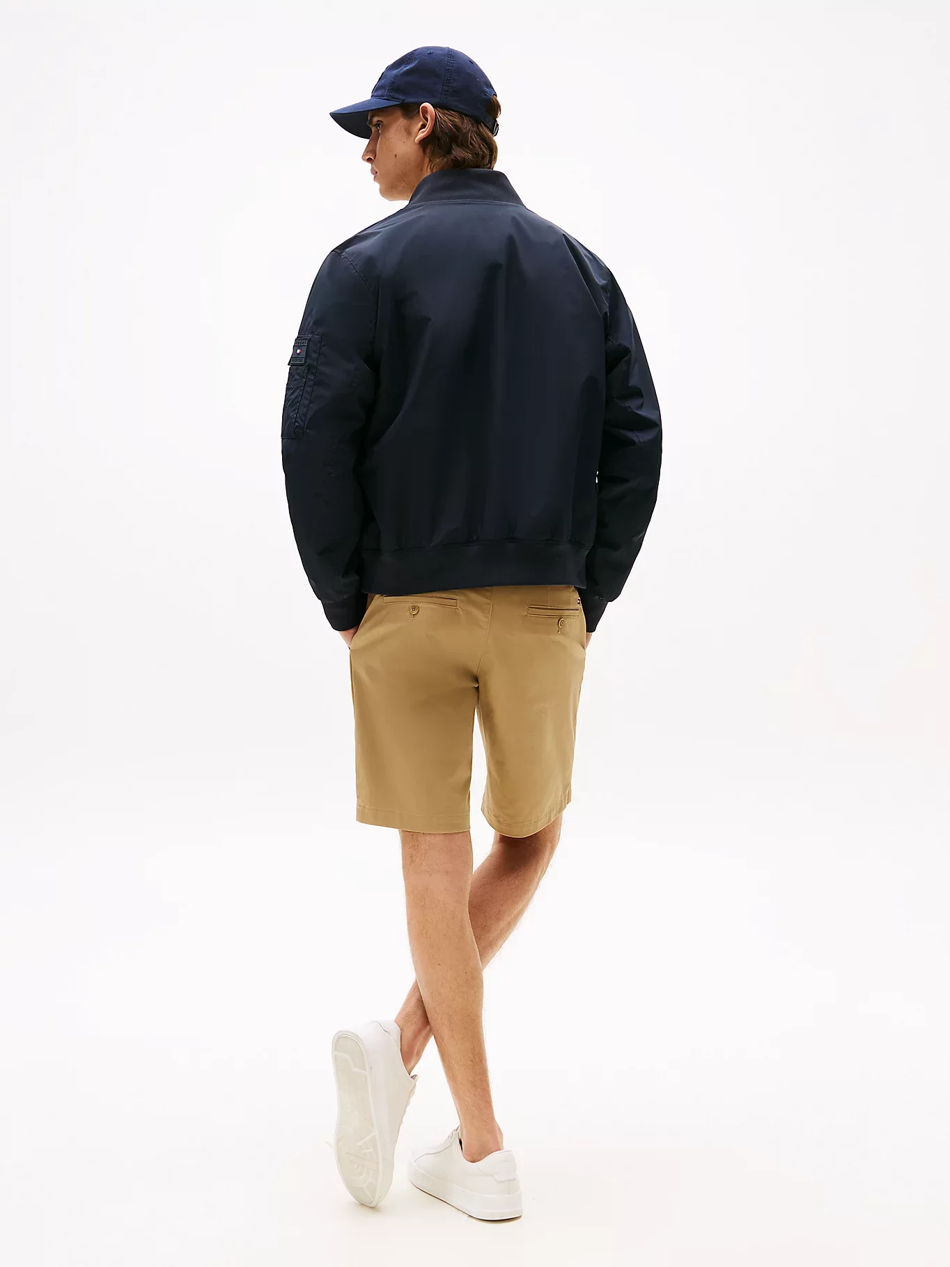 Tommy Hilfiger PACKABLE BOMBER Erkek Mavi Ceket MW0MW39629DW5