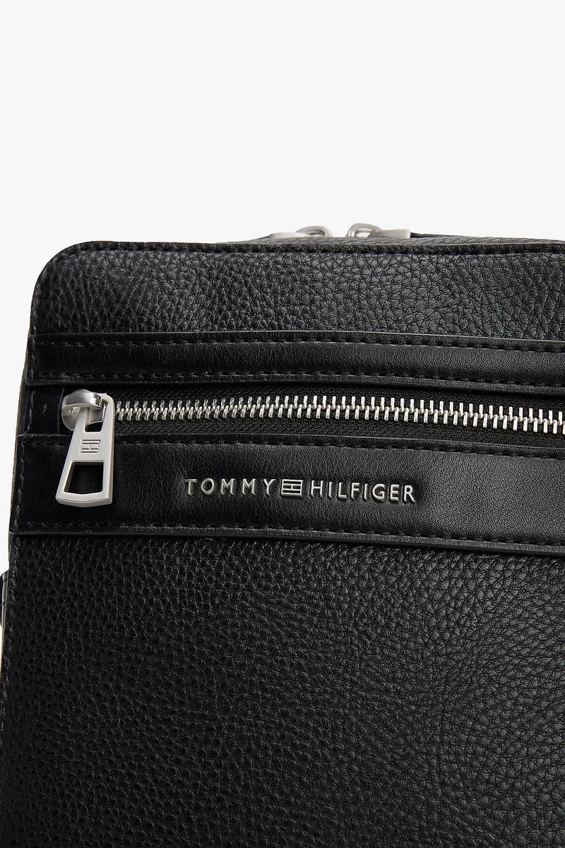 Tommy Hilfiger Erkek   Pebble Grain Siyah  Muhabir Çantası