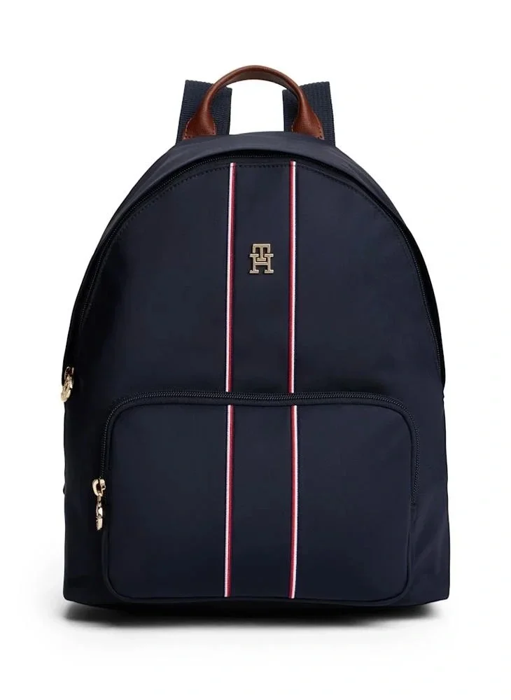 Tommy Hilfiger Popette Kubbe Kurumsal Kadın Sırt Çantası AW0AW176510GY